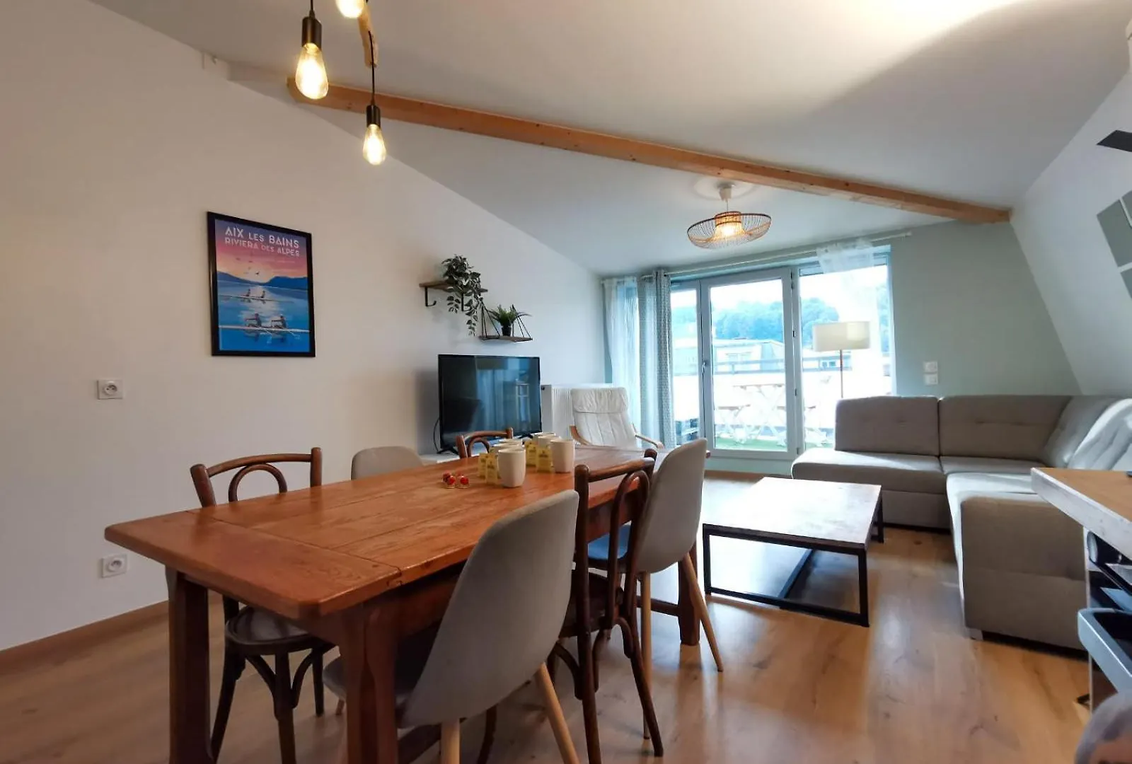 L'Aquae - Parking - Wifi - Netflix Apartment Aix-les-Bains France